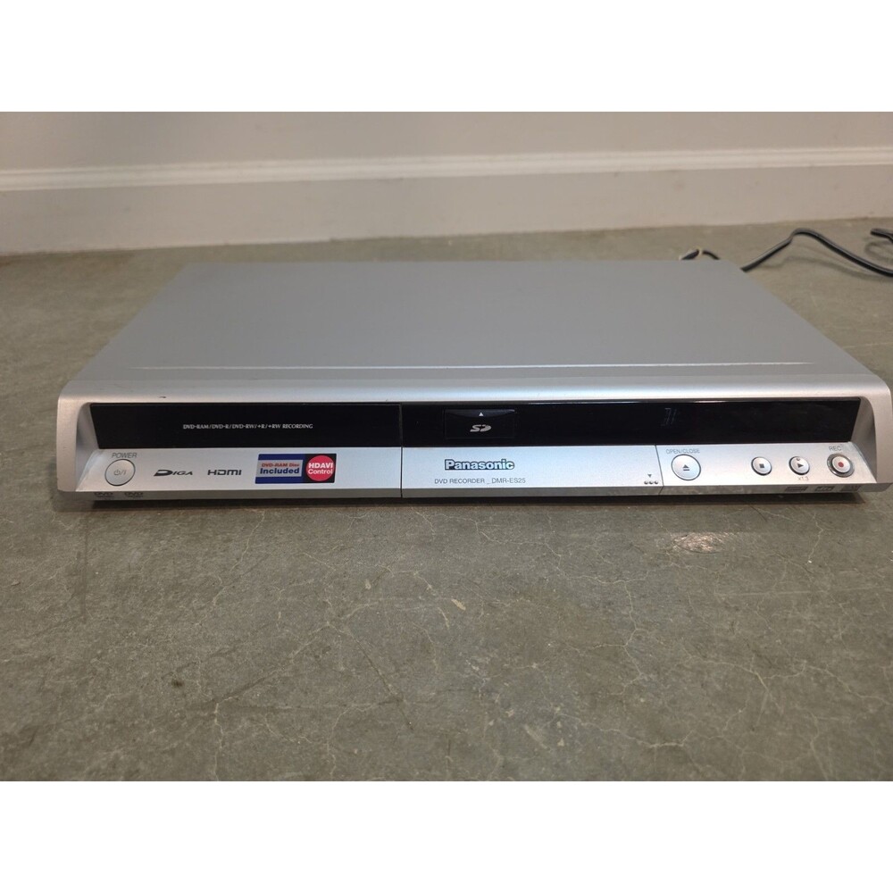 Panasonic DMR-ES25 DVD Video Recorder Player SD Card Slot - No Remote